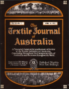 The Textile Journal of Australia vol. 3 no. 2 (1928)