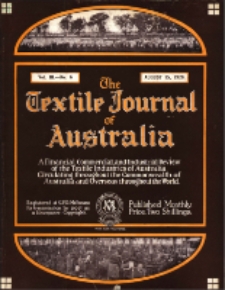 The Textile Journal of Australia vol. 3 no. 6 (1928)