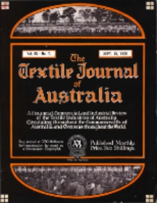The Textile Journal of Australia vol. 3 no. 7 (1928)