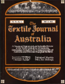 The Textile Journal of Australia vol. 3 no. 9 (1928)