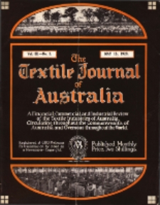 The Textile Journal of Australia vol. 3 no. 3 (1928)