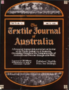 The Textile Journal of Australia vol. 3 no. 11 (1928)