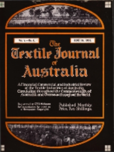 The Textile Journal of Australia vol. 5 no. 4 (1930)