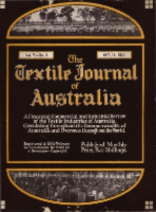 The Textile Journal of Australia vol. 5 no. 8 (1930)