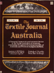 The Textile Journal of Australia vol. 5 no. 12 (1930)