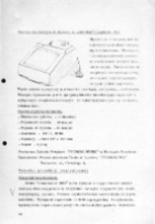 Elektryczna maszyna do dodawania (sumator) z zapisem 3101