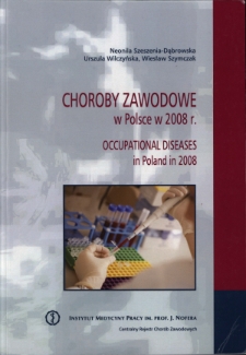 Choroby zawodowe w Polsce w 2008 roku