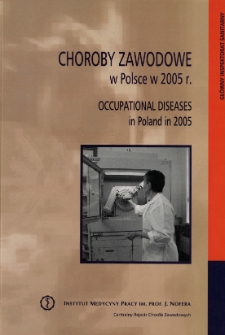Choroby zawodowe w Polsce w 2005 roku