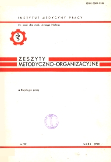 Biochemiczne wskaźniki obciążenia wysiłkiem psychofizycznym