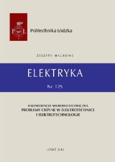 Zeszyty Naukowe. Elektryka nr 125 (2013)