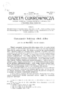 Gazeta cukrownicza R. 28, t. 52 nr 25 (1920)