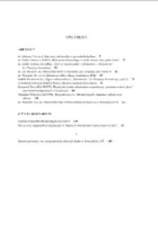 Spis treści 2015 z. 4