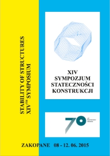 Sympozjum Stateczności Konstrukcji (14 ; 2015 ; Zakopane)