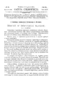 Gazeta cukrownicza R. 19, t. 37 nr 12 (1912)