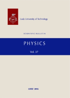 Scientific Bulletin. Physics vol. 37 (2016)