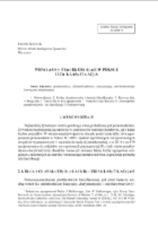 Wspólnoty pentekostalne w Polsce i ich klasyfikacja