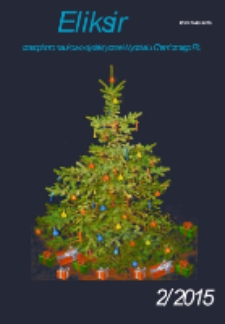 Eliksir : czasopismo naukowo-dydaktyczne Wydziału Chemicznego Politechniki Łódzkiej Nr 2 (2015)