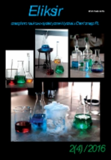 Eliksir : czasopismo naukowo-dydaktyczne Wydziału Chemicznego Politechniki Łódzkiej Nr 2(4) (2016)