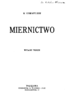 Miernictwo