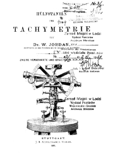 H&uuml;lfstafeln f&uuml;r Tachymetrie
