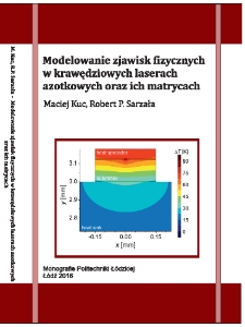 Modelowanie zjawisk fizycznych w krawędziowych laserach azotkowych oraz ich matrycach