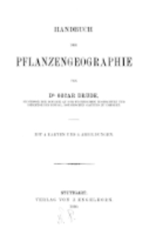 Handbuch der Pflanzengeographie / von Oscar Drude