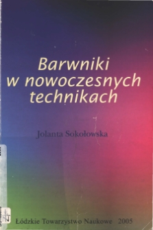 Barwniki w nowoczesnych technikach