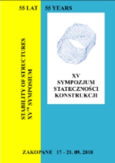 Sympozjum Stateczności Konstrukcji (15 ; 2018 ; Zakopane).