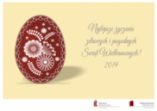 Kartka świąteczna CYBRA - eBiPoL 2019. Wielkanoc.