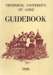 Guidebook - Technical University of Ł&oacute;dź - 1989