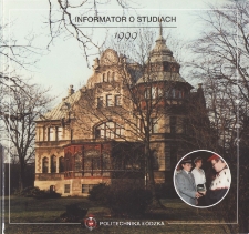 Informator o studiach - Politechnika Ł&oacute;dzka