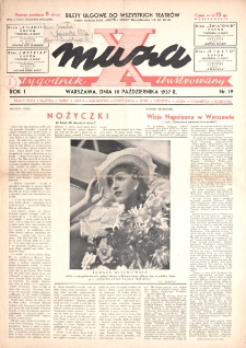 X MUza: tygodnik ilustrowany nr 19 (1937)