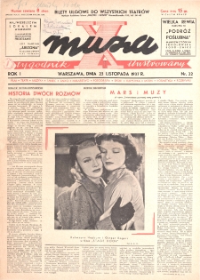 X MUza: tygodnik ilustrowany nr 22 (1937)