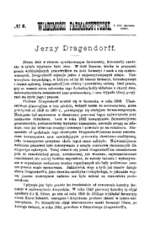 Wiadomości Farmaceutyczne R.XVII, z.2 (1890)