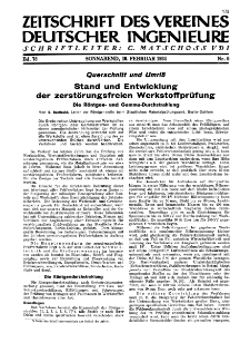 Zeitschrift des Vereines Deutscher Ingenieure R. 78, nr 6 (1934)