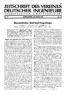 Zeitschrift des Vereines Deutscher Ingenieure R. 78, nr 12 (1934)