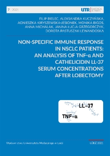 Non-specific immune response in NSCLC patients: an analysis of TNF-α and cathelicidin LL-37 serum concentrations after lobectomy