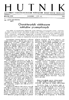 Hutnik : miesięcznik Związku Polskich Hut Żelaznych R. XVIII nr 2 (1951)