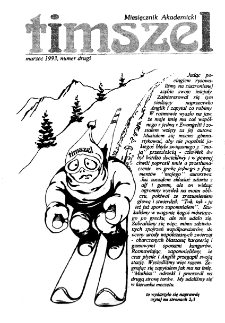 Timszel : Miesięcznik Akademicki nr 2/1993