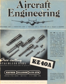 Aircraft Engineering Vol. XXI Nr 240 (1949)
