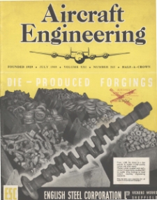 Aircraft Engineering Vol. XXI Nr 245 (1949)