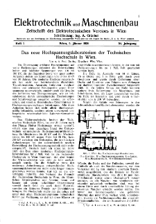 Elektrotechnik und Maschinenbau Jg. 54 H. 1 (1936)