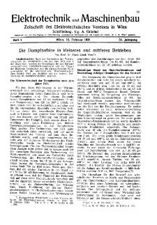 Elektrotechnik und Maschinenbau Jg. 54 H. 7 (1936)