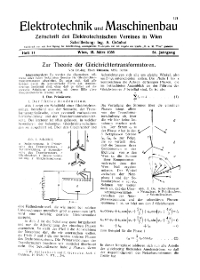 Elektrotechnik und Maschinenbau Jg. 54 H. 11 (1936)