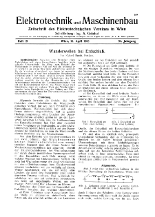 Elektrotechnik und Maschinenbau Jg. 54 H. 15 (1936)