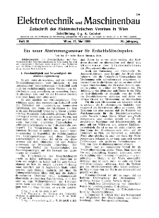 Elektrotechnik und Maschinenbau Jg. 54 H. 20 (1936)