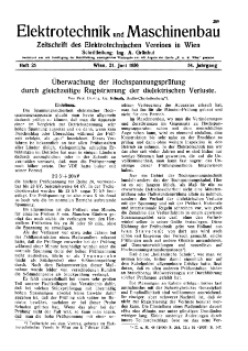 Elektrotechnik und Maschinenbau Jg. 54 H. 25 (1936)