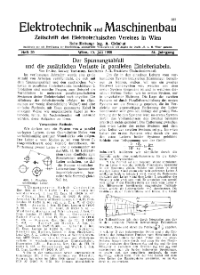 Elektrotechnik und Maschinenbau Jg. 54 H. 29 (1936)