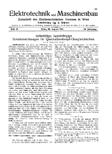 Elektrotechnik und Maschinenbau Jg. 54 H. 34 (1936)