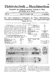 Elektrotechnik und Maschinenbau Jg. 54 H. 48 (1936)